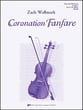 Coronation Fanfare Orchestra sheet music cover